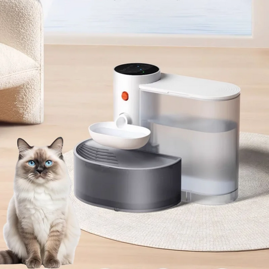 Smart Pet Water Fountain – Automatic Rechargeable Dispenser for Cats & Dogs
