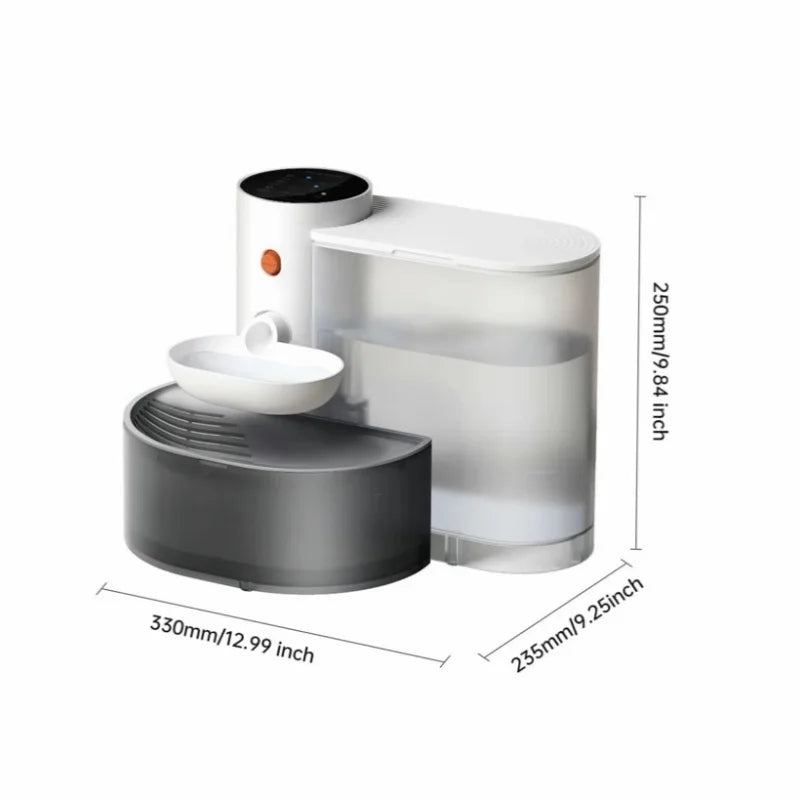 Smart Pet Water Fountain – Automatic Rechargeable Dispenser for Cats & Dogs