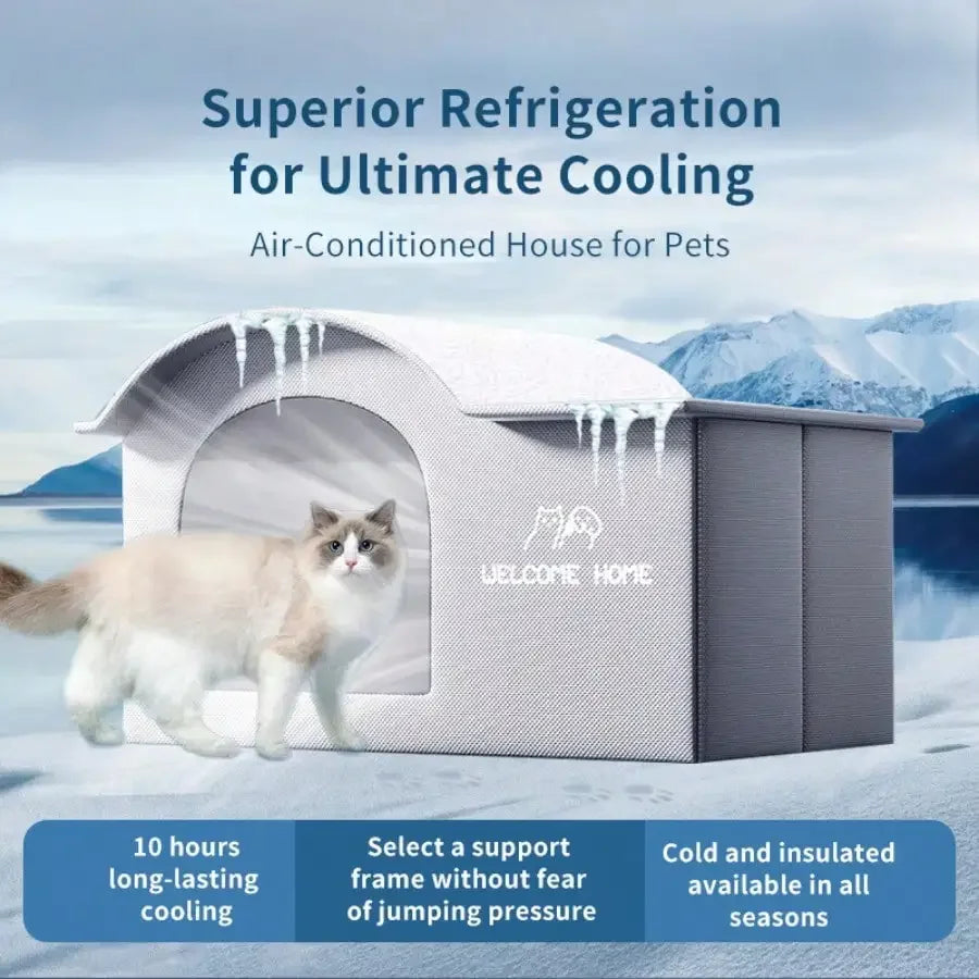 Pet Cooling House – Summer Bed for Cats & Dogs