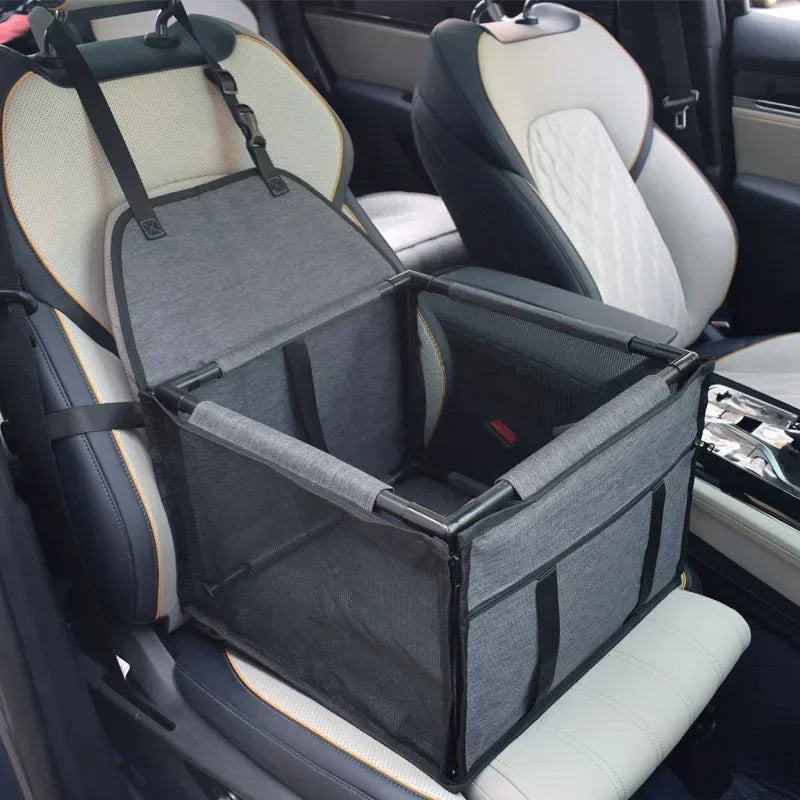 Waterproof Travel Pet Car Seat Carrier for Cats & Small/Medium Dogs