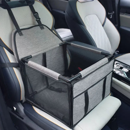Waterproof Travel Pet Car Seat Carrier for Cats & Small/Medium Dogs