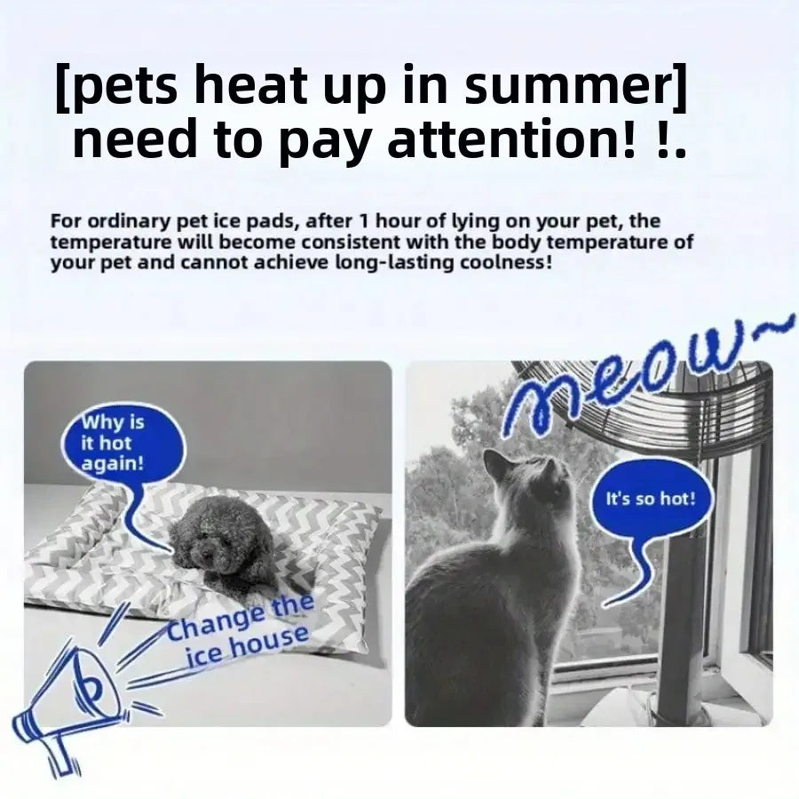 Pet Cooling House – Summer Bed for Cats & Dogs